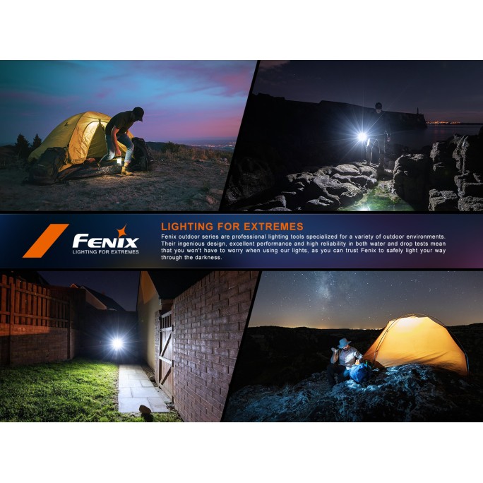 Fenix CL22R Rechargeable 500L Camping Lantern (Polar Night Black)