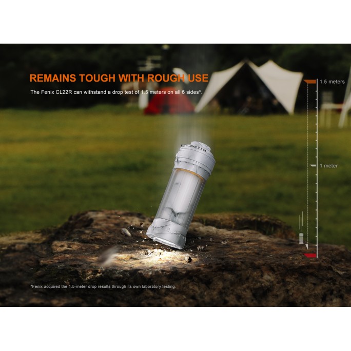 Fenix CL22R Rechargeable 500L Camping Lantern (Polar Night Black)