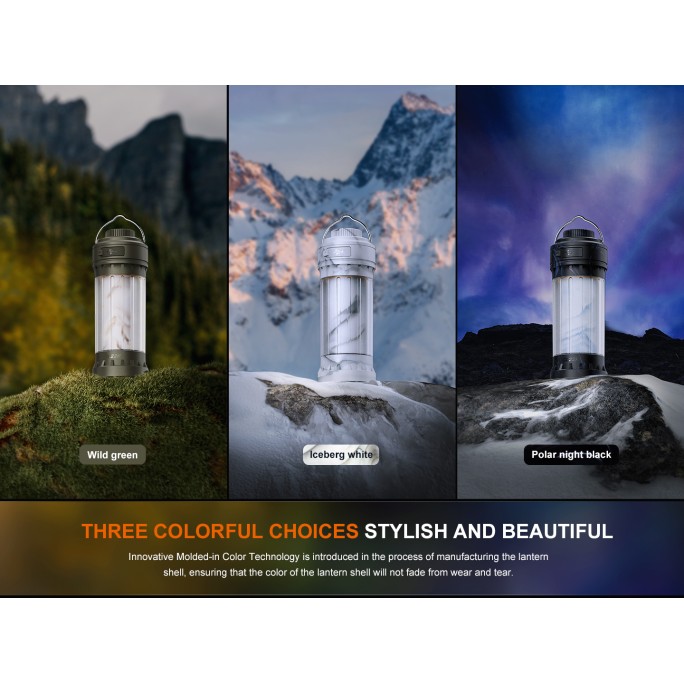 Fenix CL22R Rechargeable 500L Camping Lantern (Iceberg White)