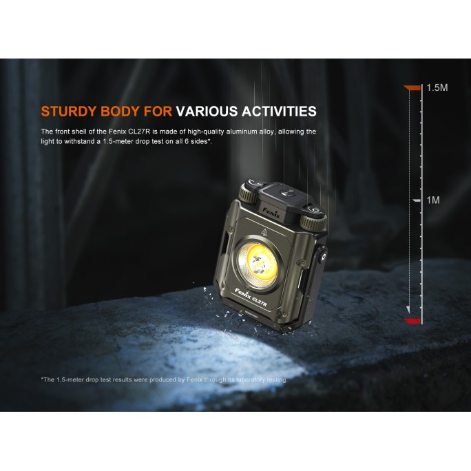 Fenix CL27R Rechargeable 1600L Spot-and-Floodlight Outdoor Lantern (Glacier Blue)
