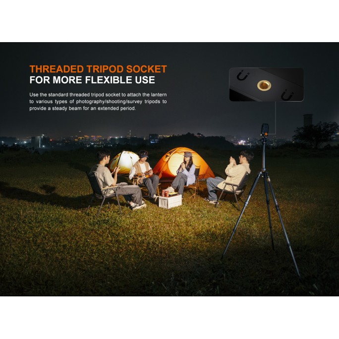 Fenix CL27R Rechargeable 1600L Spot-and-Floodlight Outdoor Lantern (Glacier Blue)