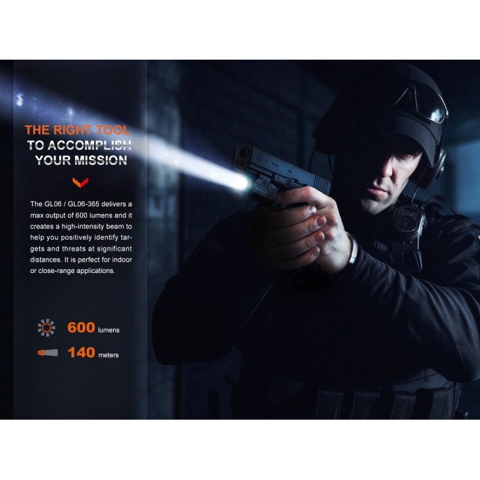 Fenix GL06-365 CREE XPL HI LED 600L CW Light