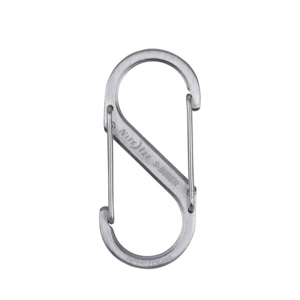 Nite Ize S-Biner Dual Carabiner Stainless Steel #2 (Stainless) SB2-03-11
