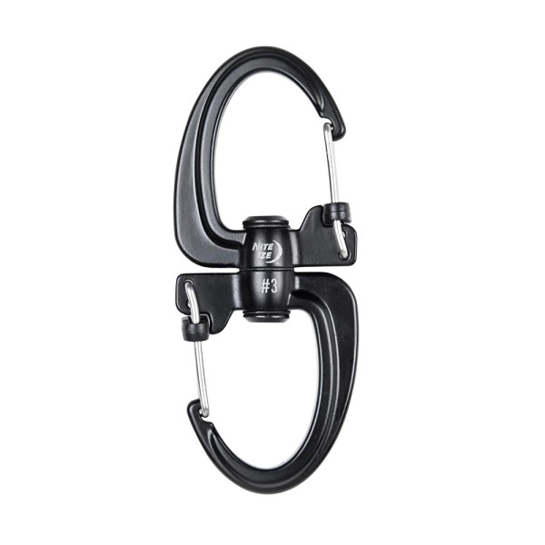 Nite Ize S-Biner 360º Locking Dual Carabiner #3 SBLR3-01-R3