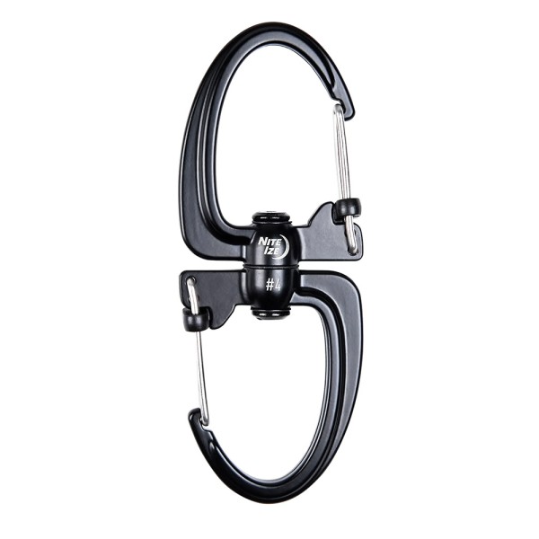Nite Ize S-Biner 360º Locking Dual Carabiner #4 SBLR4-01-R3
