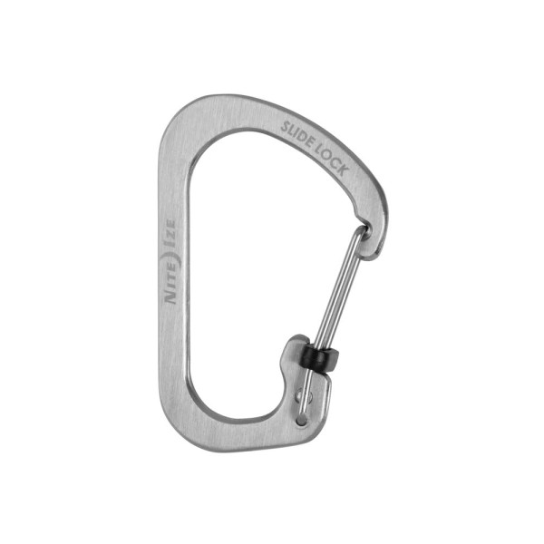 Nite Ize SlideLock Carabiner Stainless Steel #3 (Stainless) CSL3-11-R6