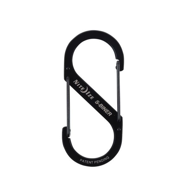 Nite Ize S-Biner Dual Carabiner Stainless Steel #4 (Black) SB4-03-01