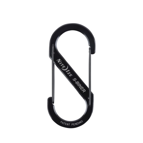 Nite Ize S-Biner Dual Carabiner Stainless Steel #5 (Black) SB5-03-01