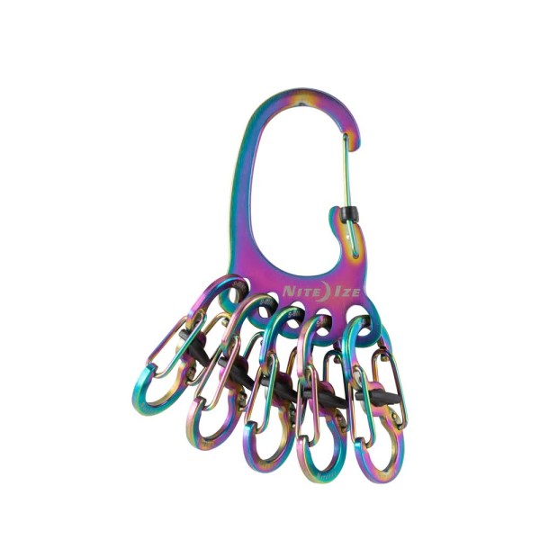 Nite Ize BigFoot Locker KeyRack Stainless Steel (Spectrum) KLKBF-07-R3