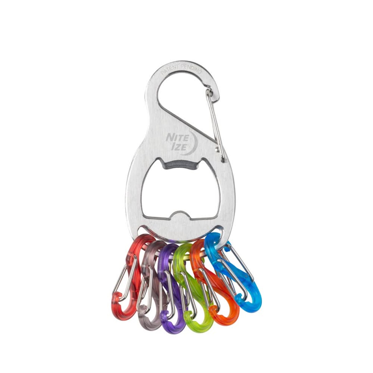 Nite Ize KeyRack+ S-Biner (Stainless Steel) KRB2-11-R6