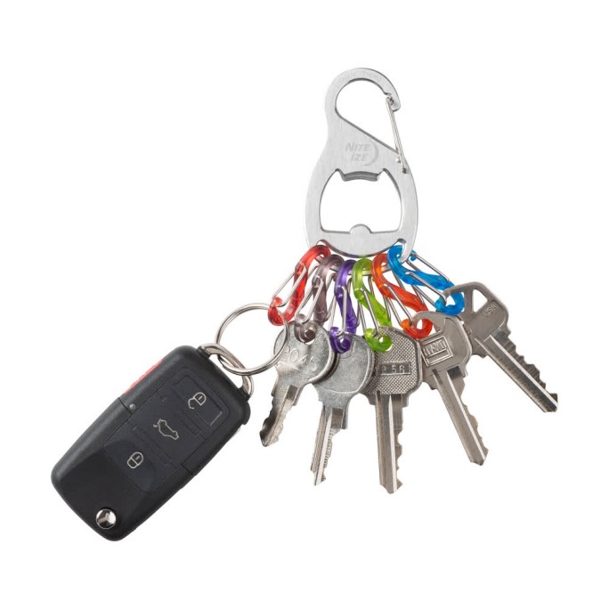 Nite Ize KeyRack+ S-Biner (Stainless Steel) KRB2-11-R6