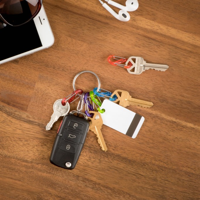 Nite Ize KeyRing S-Biners KRG2-11-R3