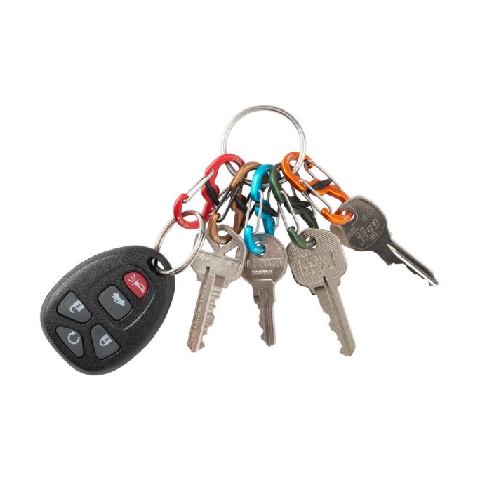 Nite Ize KeyRing Locker S-Biner Aluminium KRGA-A1-R3