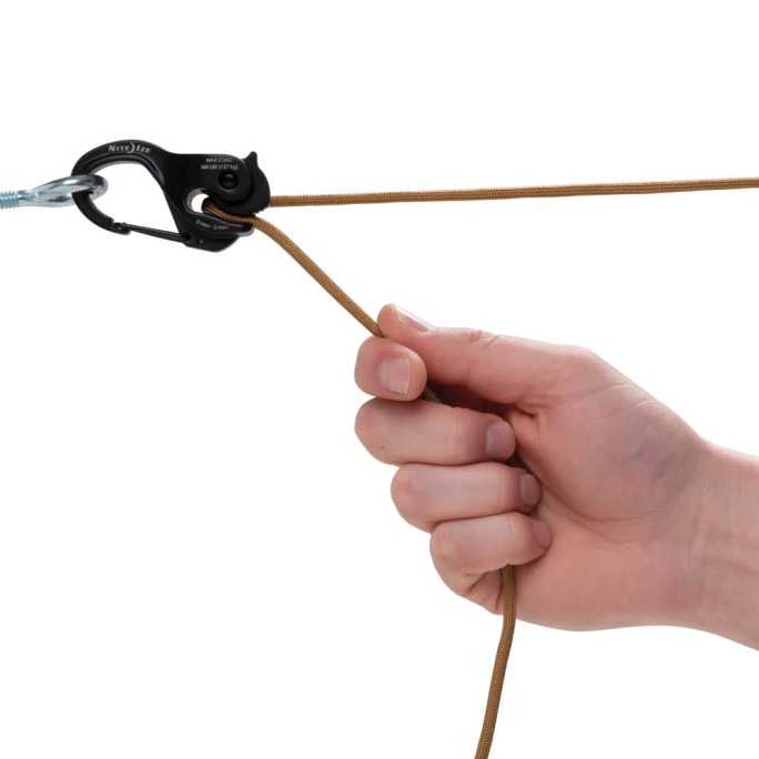 Nite Ize CamJam XT Aluminium Cord Tightener With Coyote Paracord NCJSA-29-R3