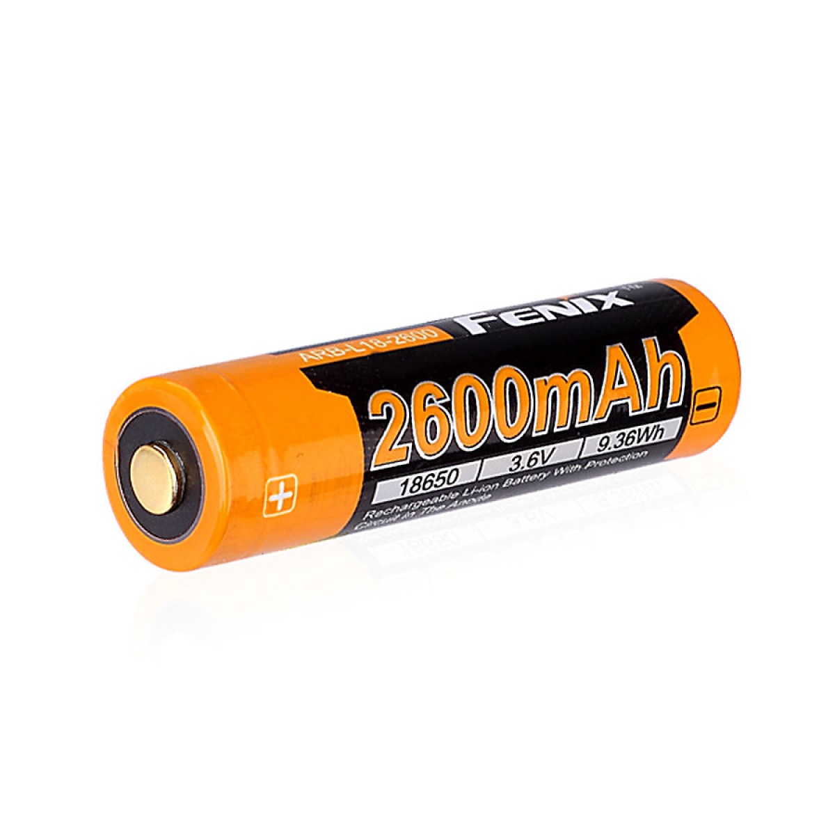 Fenix 18650 3.6V 2600mAh Li-ion Protected Rechargeable Battery (ARB-L18-2600)