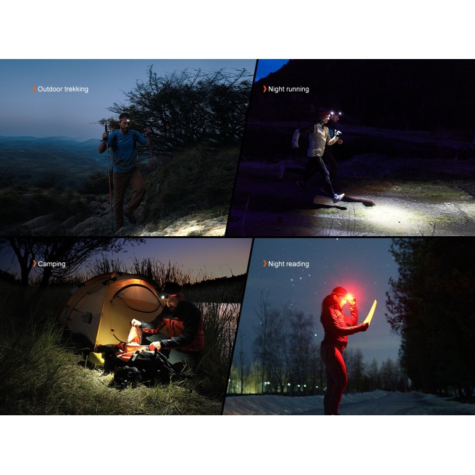 Fenix HL18R-T V2.0 800L LED Rechargeable Headlamp (Iceberg White)