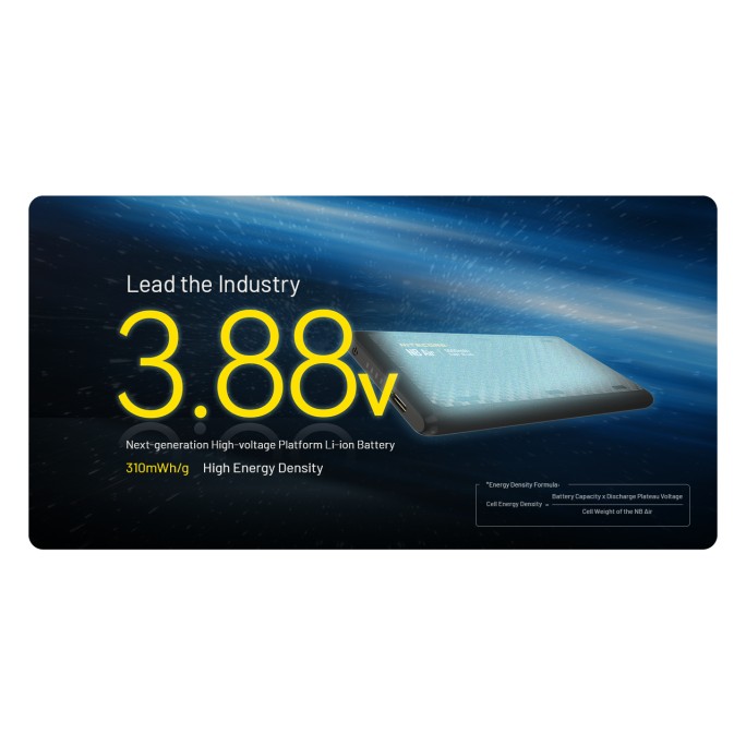 Nitecore NB Air 5000mAh Lightweight Waterproof Power Bank