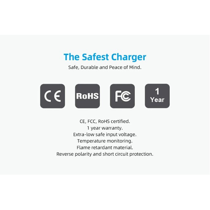 XTAR ANT MC1 Plus (USB-C) Li-Ion 0.5A 1.0A Battery Charger