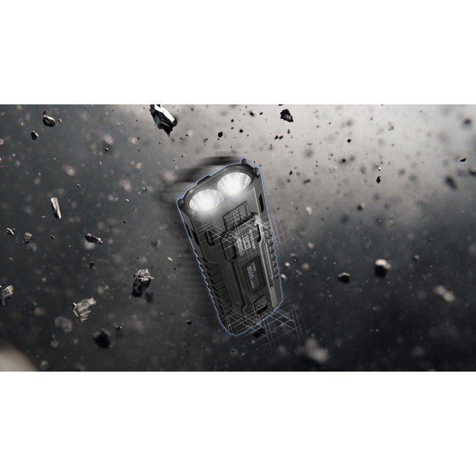 Nitecore EDC37 NiteLab UHi 20 MAX LED 8000 Lumens High Performance EDC USB Rechargeable Flashlight
