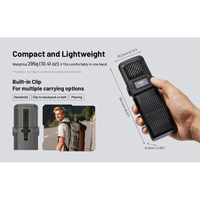 Nitecore EMR25 Multipurpose Portable Electronic Repeller + USB-C 12000mAh Power Bank