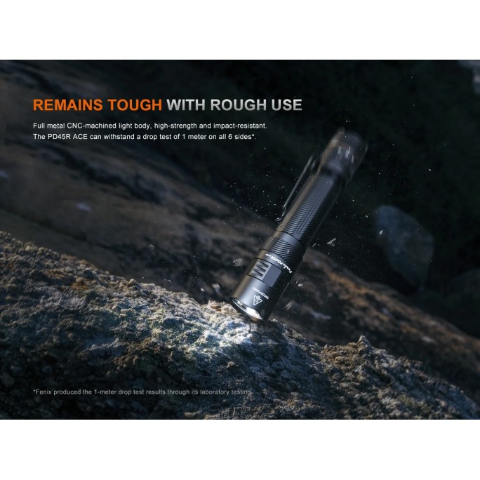 Fenix PD45R ACE Luminus SFT70-Gen2 LED 3200L Multi-Mode Rechargeable Flashlight