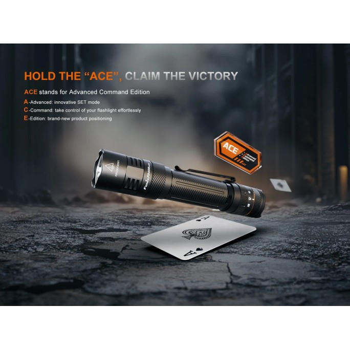 Fenix PD45R ACE Luminus SFT70-Gen2 LED 3200L Multi-Mode Rechargeable Flashlight