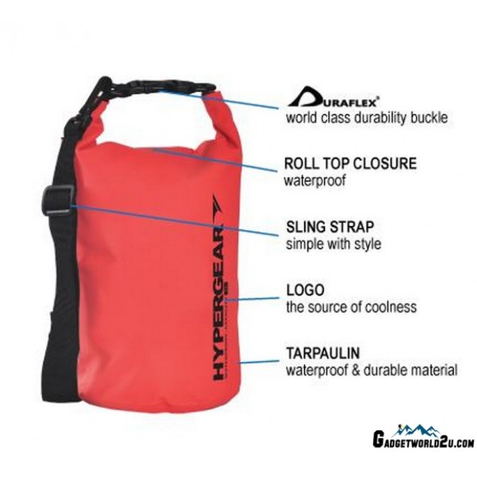 Hypergear Adventure Dry Bag 5L Splashproof