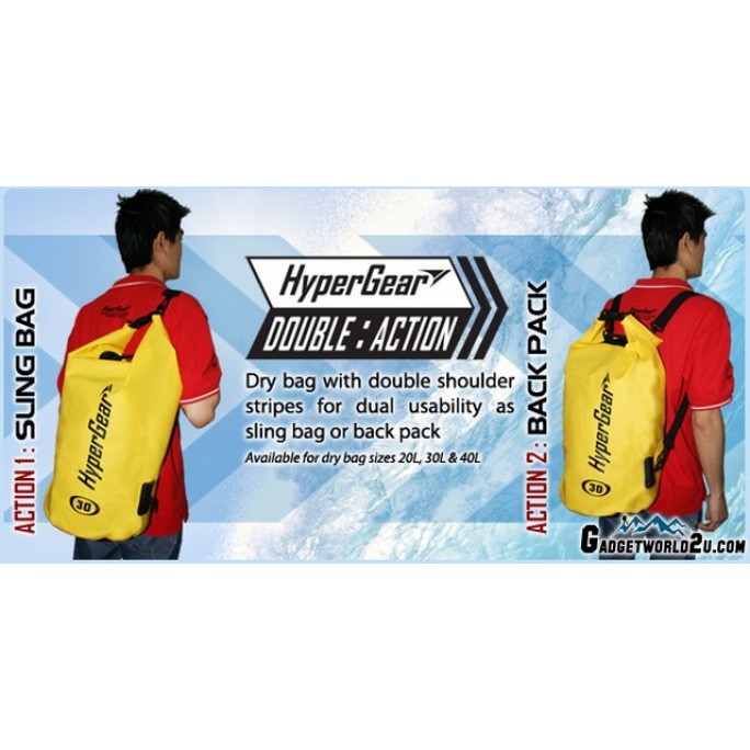 Hypergear Adventure Dry Bag 30L Splashproof
