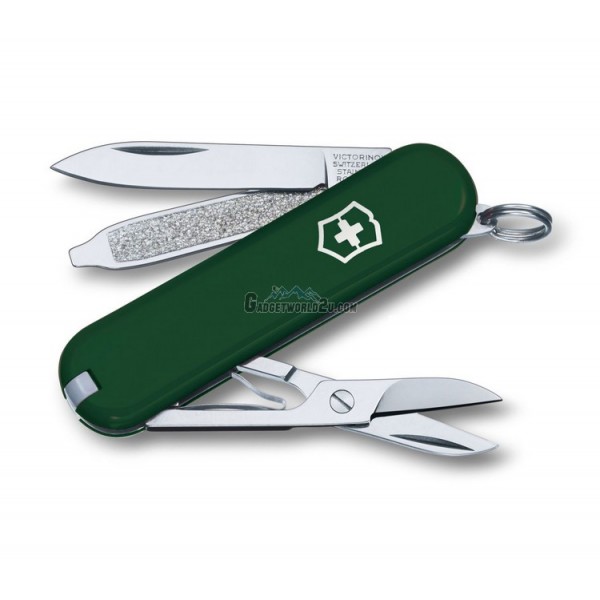 Victorinox Classic SD Green Multitool Pocket Knife 0.6223.4