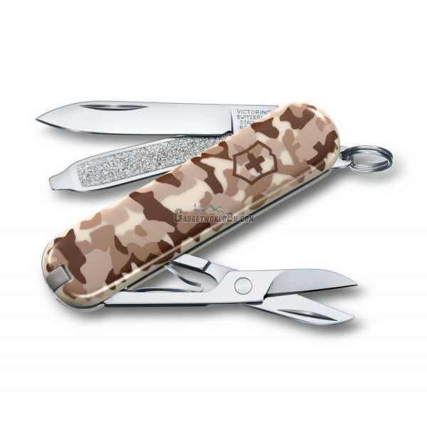 Victorinox Classic SD Desert Camouflage Multitool Pocket Knife 0.6223.941